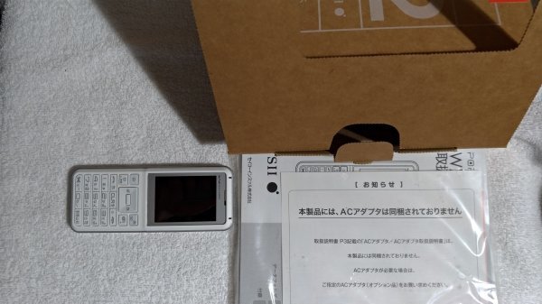 【まとめ落札歓迎】 ウィルコム WILLCOM PHS SII セイコー WX02S PORTUS_画像3