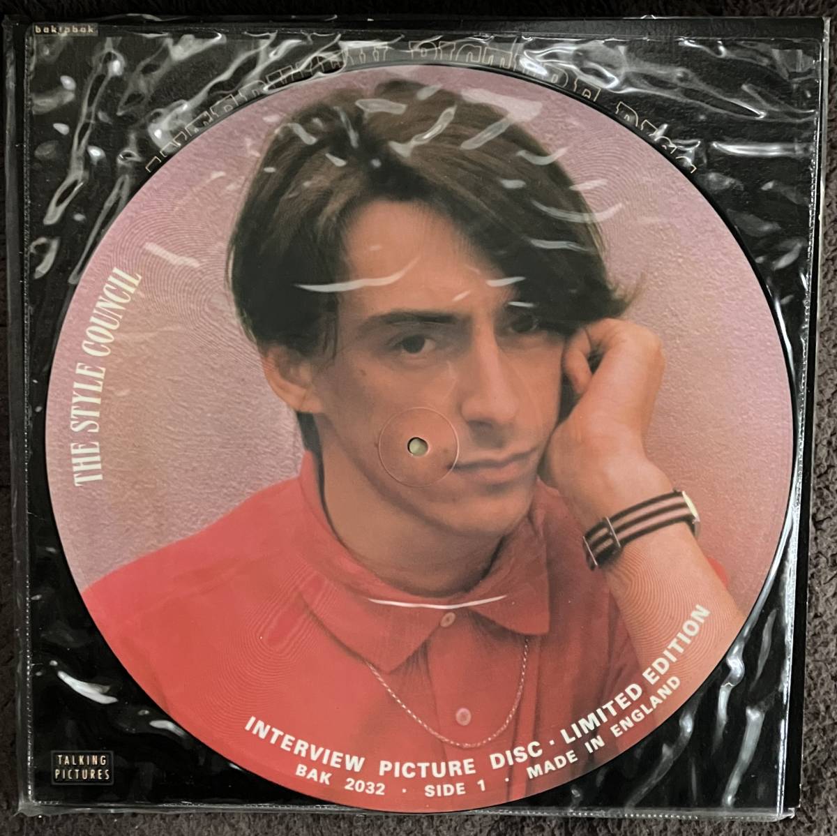 The Style Council Paul Weller ピクチャーLPレコード UK盤_画像1