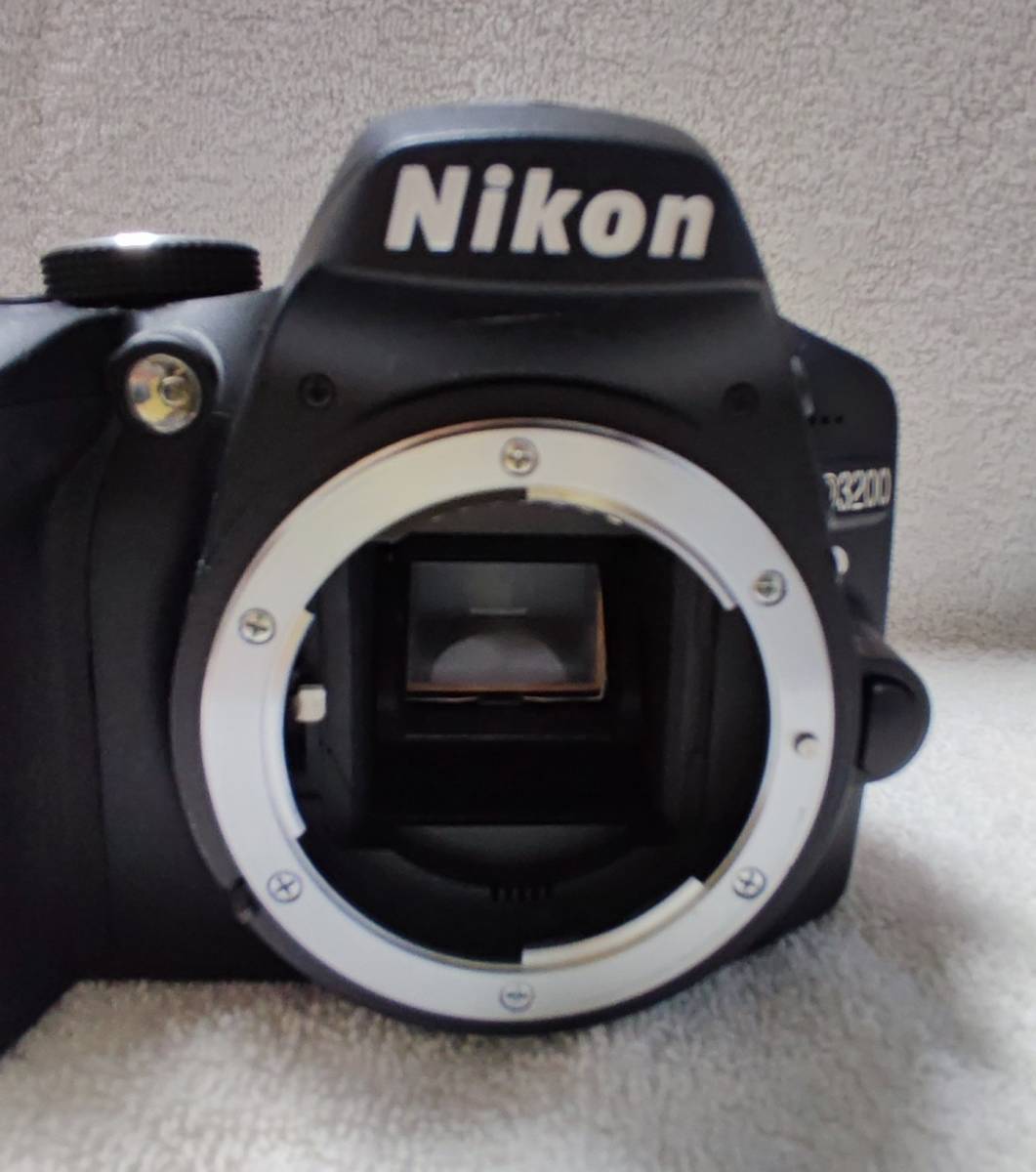Nikon ニコン デジタル一眼レフカメラ D3200 Wレンズ付属 18-55mm 55-200mm ショット数１４２９枚_画像4