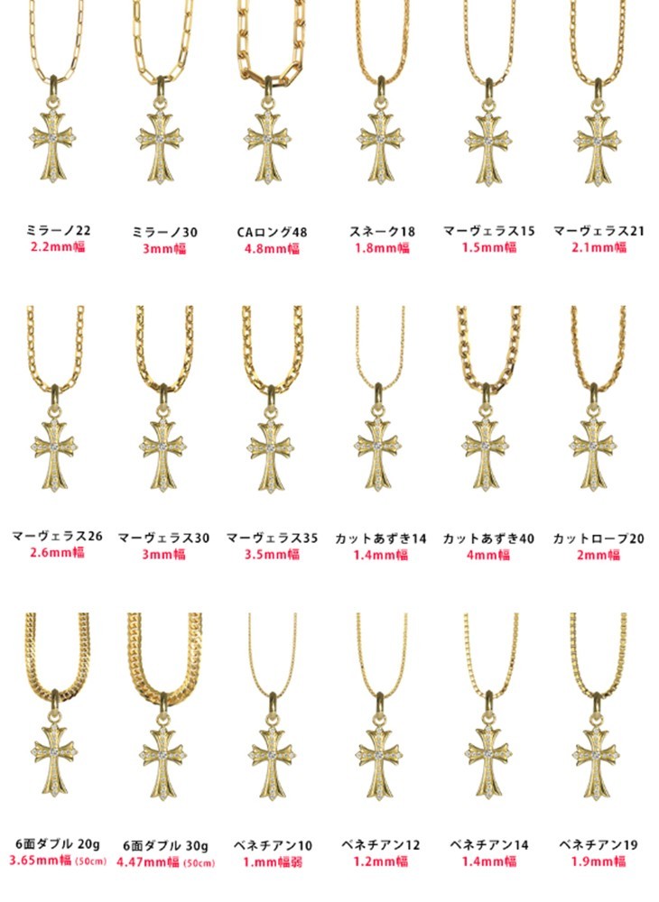 K18 Cross 25 circle chopsticks can yellow gold pendant top diamond 0.1ctUP new goods judgement document attaching ori24