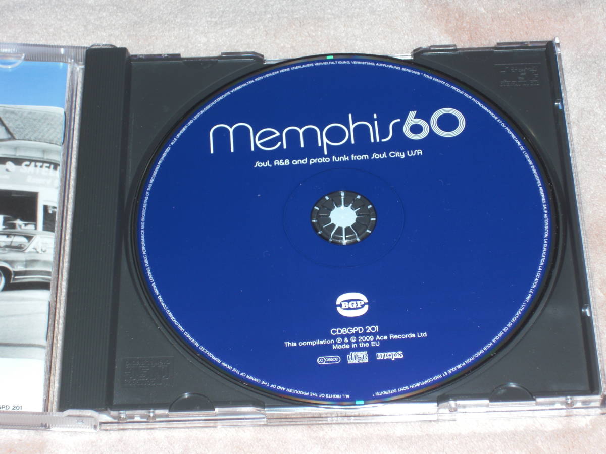EU盤CD　V.A. － Promo-Copy 　Memphis 60 - Soul, R&B And Proto Funk From Soul City USA (BGP Records CDBGPD 201) J soul_画像4
