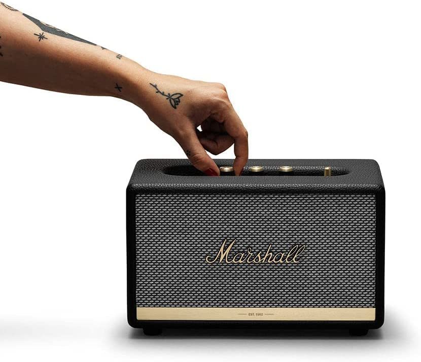 ☆新品未使用 送料無料☆Marshall ワイヤレススピーカー ACTON II ブラック 【国内正規品】の画像5