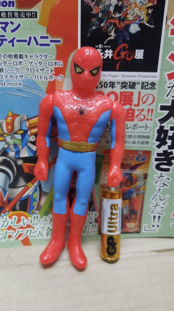 ポピー 東映 スパイダーマン spider man スーパーアクション vintage retoro 昭和レトロ 検 ホットトイズ FLAGSET DAMTOYS メディコムトイ