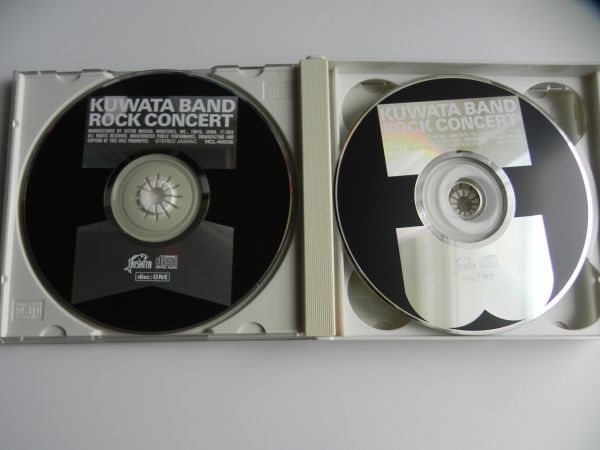 ◆2枚組CD【 Japan】 桑田バンドKUWATA BAND ROCK CONCERT ロック・コンサート　92年盤_画像2