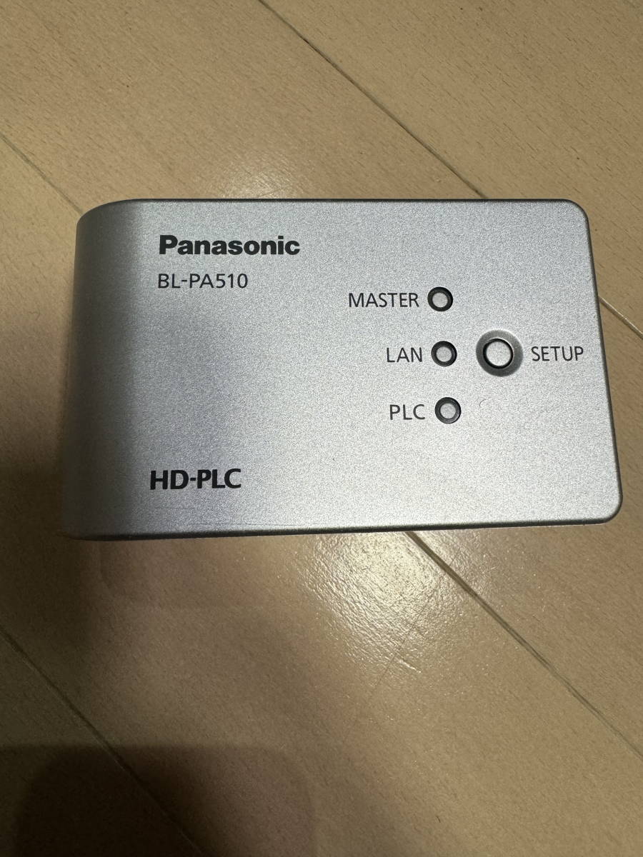 ★完動品★Panasonic PLCアダプター(2台1組) 高速通信 最大90Mbps すぐ使える 設定不要 スタートパック BL-PA510KT _画像7