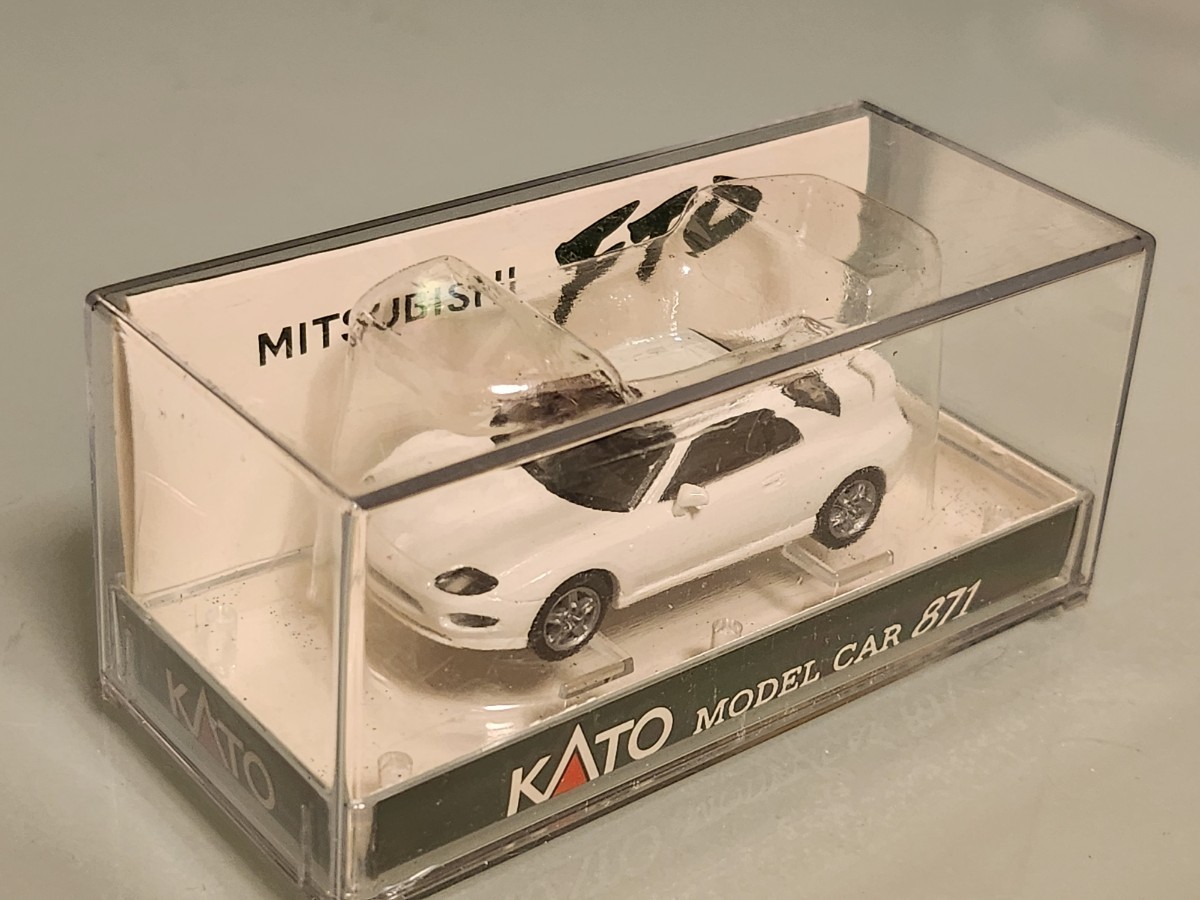 KATO MODEL CAR 871 ミニカー 三菱 FTO 1/87 (ホワイト)_画像4