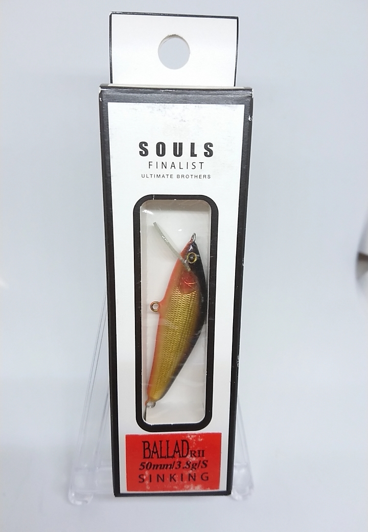 【第1位獲得!】 新品未使用 SOULS ソウルズ BALLAD RⅡ 50mm 3.8g シンキング クロキン その他