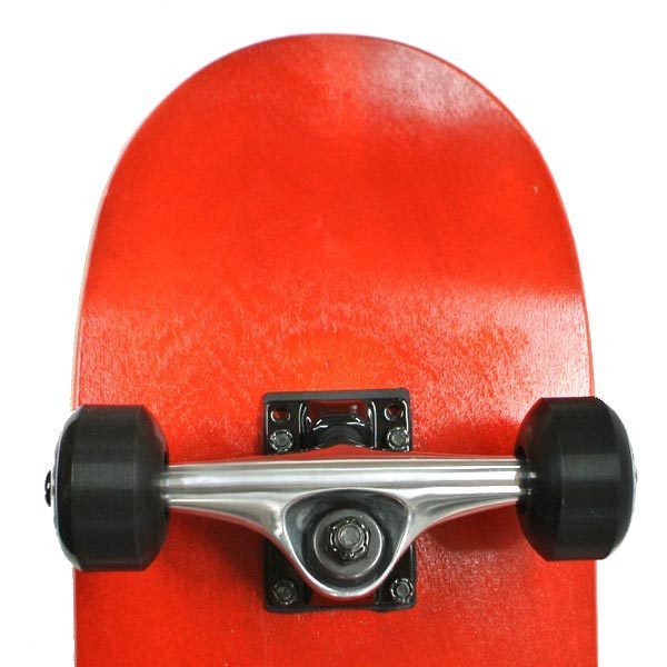 YOCAHER コンプリートスケートボード/スケボー STAINED RED 7.75 COMPLETE SKATEBOARD ER スケボー 完成品 SK8 [返品、交換不可]_画像4