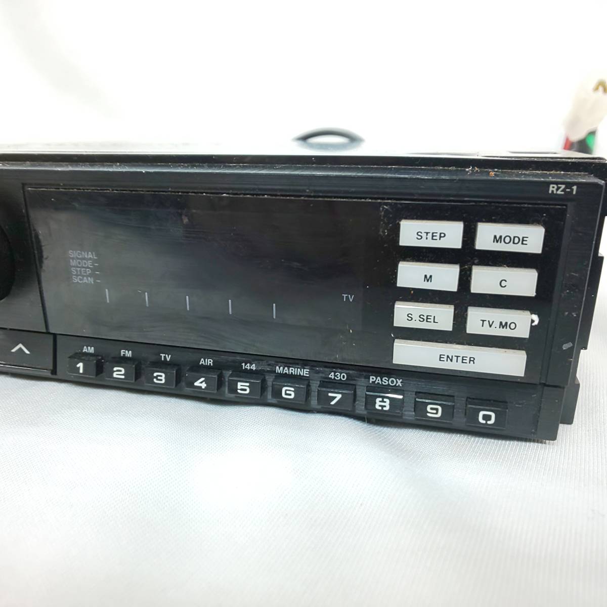 ◎ケンウッド◎KENWOOD RZ-1 1DINサイズ 広帯域受信機(受信機) ワイドバンドレシーバー 通電確認済 即発送_画像4