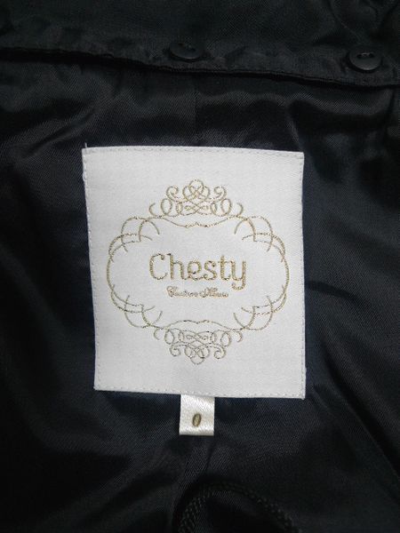 chesty Chesty - fur attaching coat 