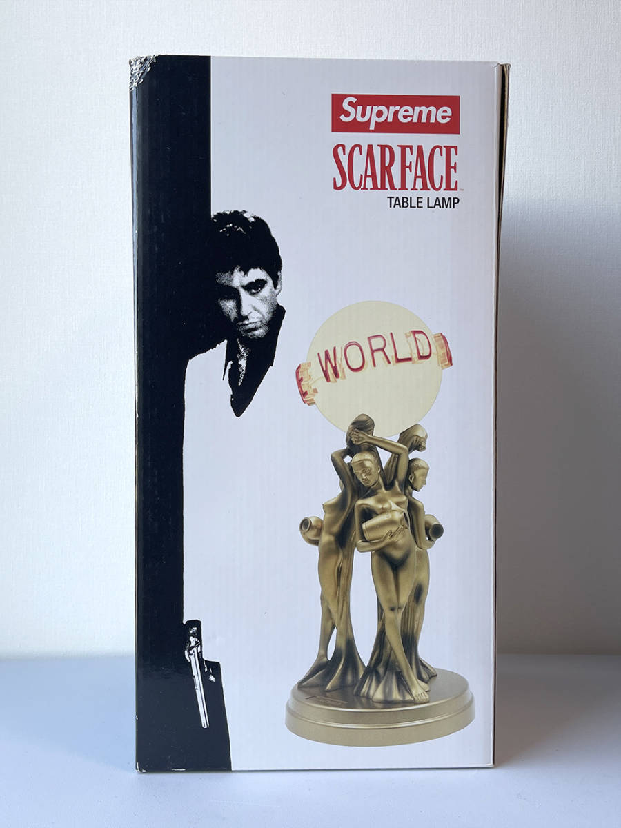 Supreme (シュプリーム)×Scarface (スカーフェイス) テーブルランプ The world Is Yours Lamp_画像6