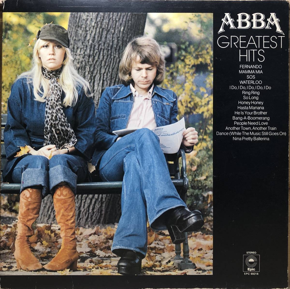 ■1-LP【12461】-【UK盤】ABBAアバ●GREATEST HITS『グレイテスト・ヒッツ 』_画像1