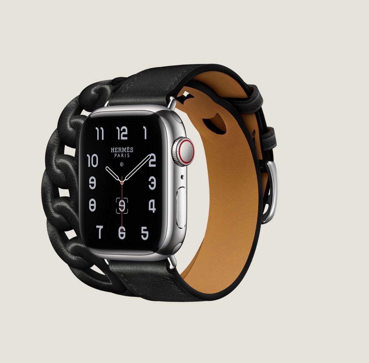 Apple Watch エルメス 41mm ドゥブルトゥールレザーストラップ