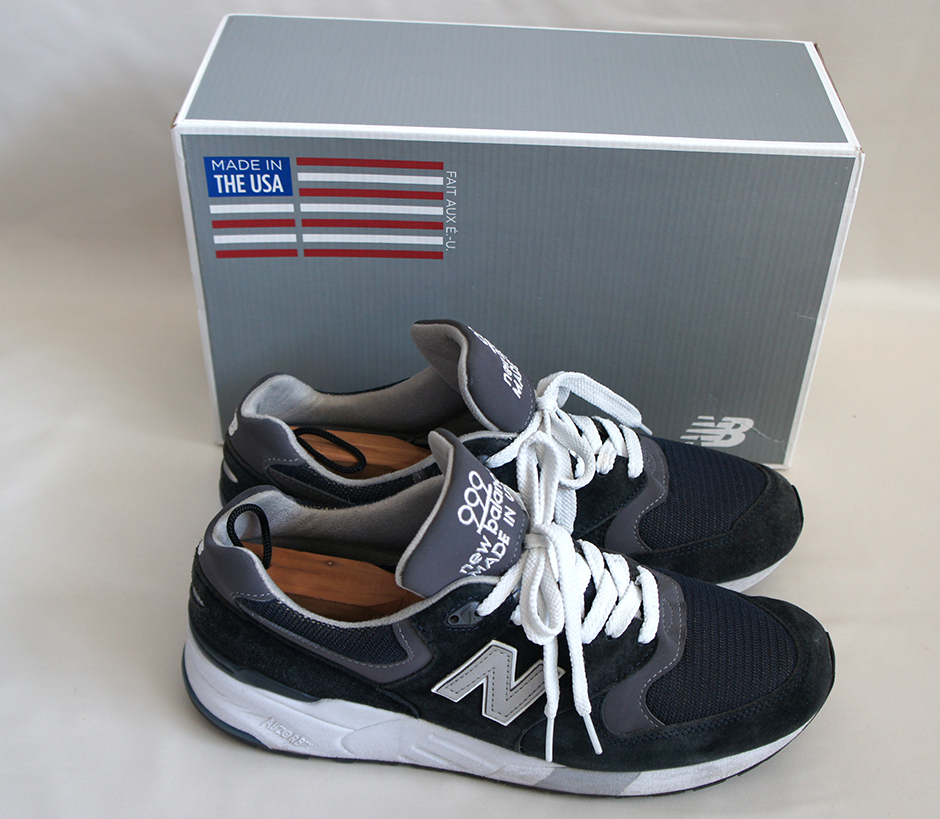 ★NEW BALANCE M999CBL NAV USA製 US9.5 27.5cm アメリカ製 超美品 M999_画像5