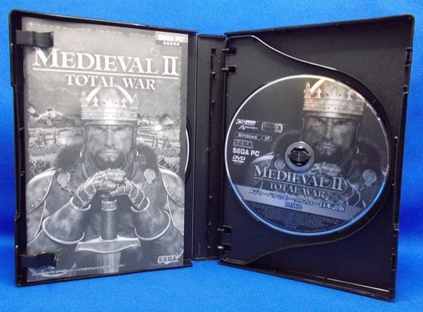 メディーバル2:トータルウォー 日本語版 初回限定生産版 Windows XP SEGA 2007年 PCゲーム レトロ 当時物 Total War: MEDIEVAL II_画像3