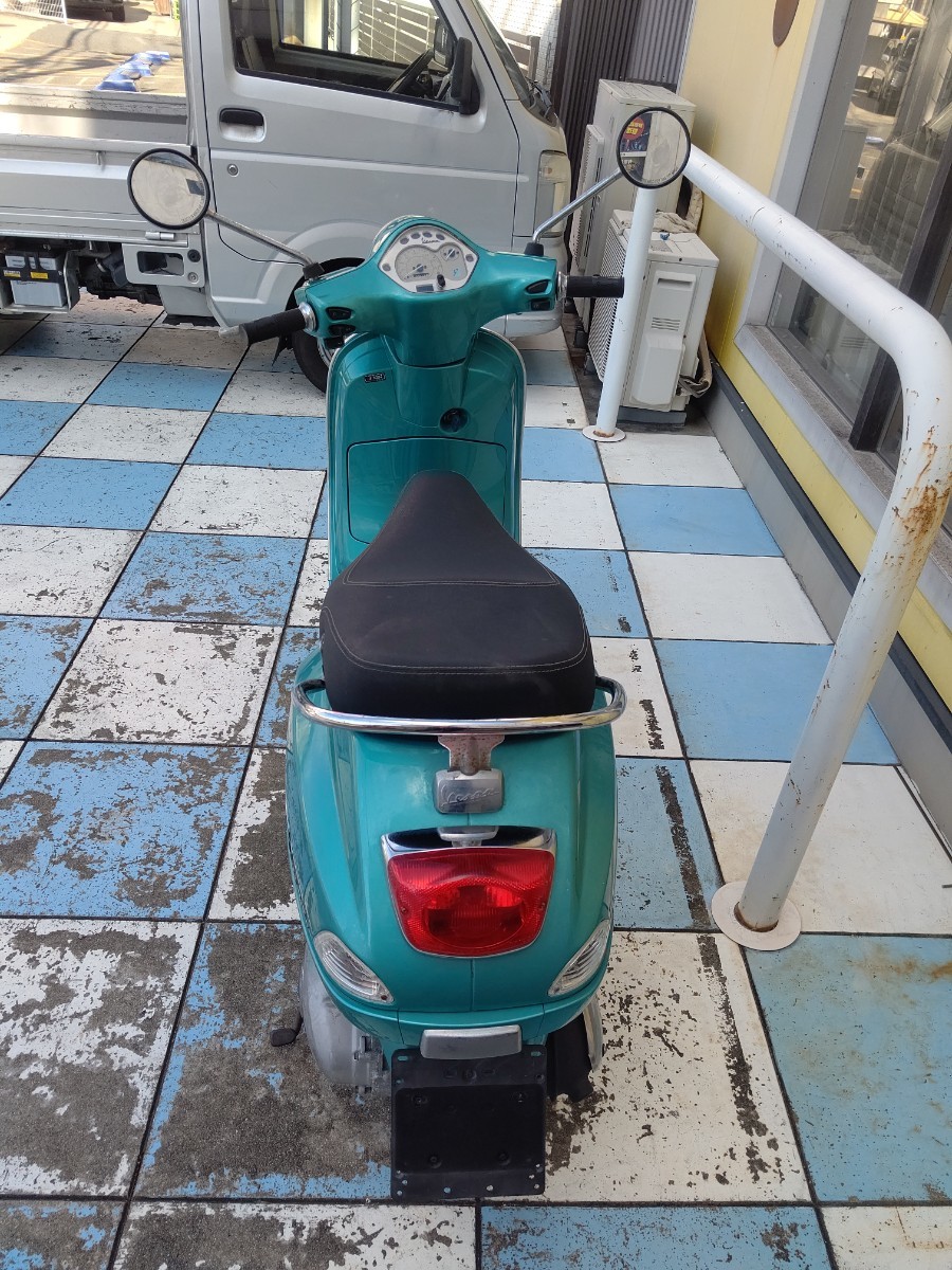 vespa lx125-3valve actual work riding, can return Osaka prefecture Neyagawa city from normal Vespa LX125 FI scooter 