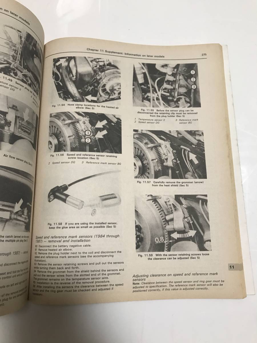 中古 PORSCHE 911 ポルシェ911 Automotive Repair Manual サービスマニュアル 修理書 ヘインズ社 当時モノ 希少 ナロー お好きな方にの画像10