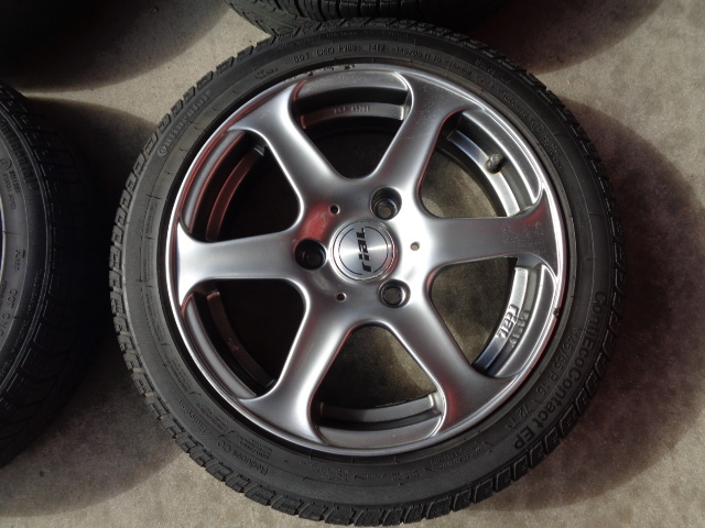  Smart for RIAL 15 -inch tire wheel [4 pcs set ]15x5J+24 112-3H 135/70R15 145/65R15