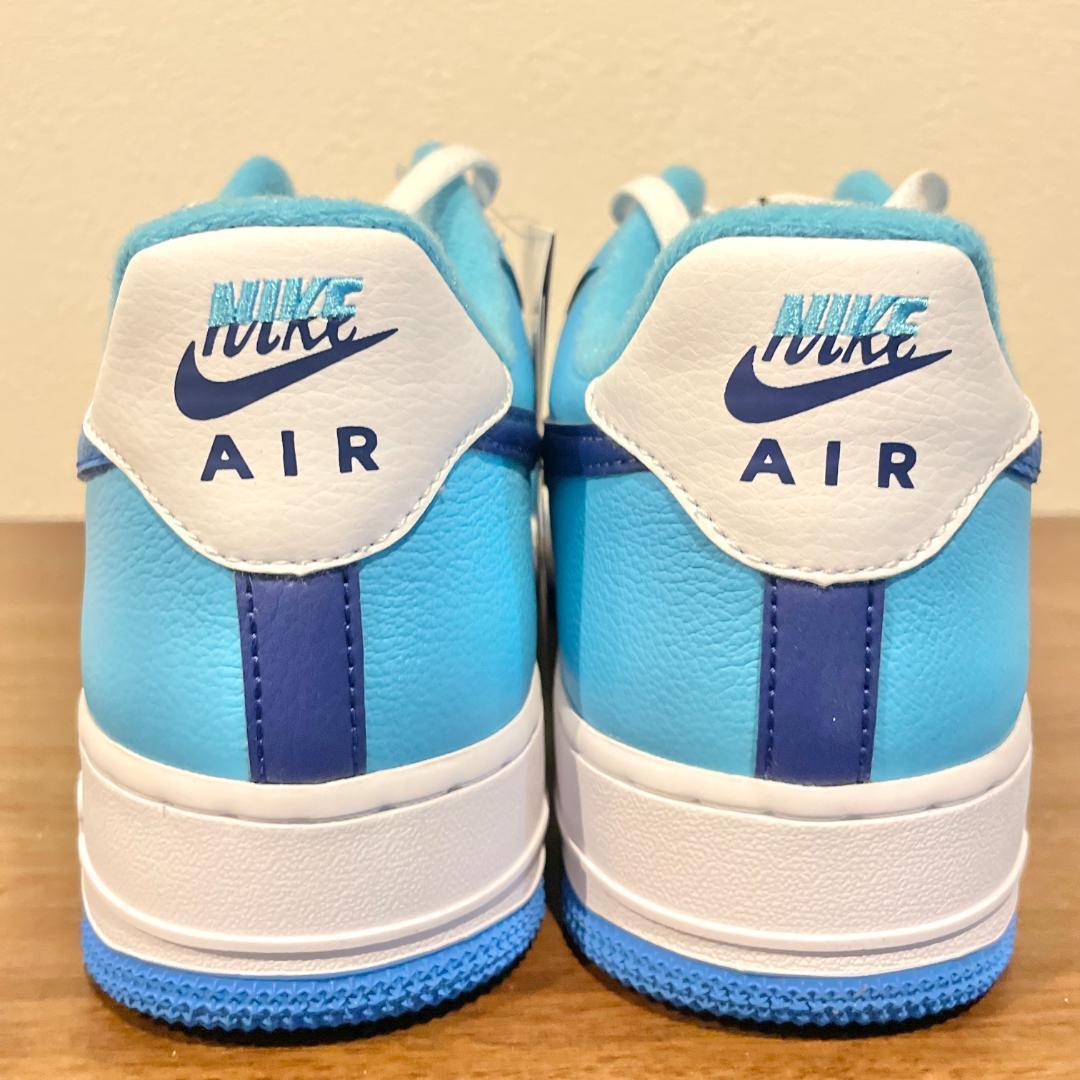 NIKE AIR FORCE 1 07 LV8 ナイキ エア フォース ワン ブルー ホワイト 