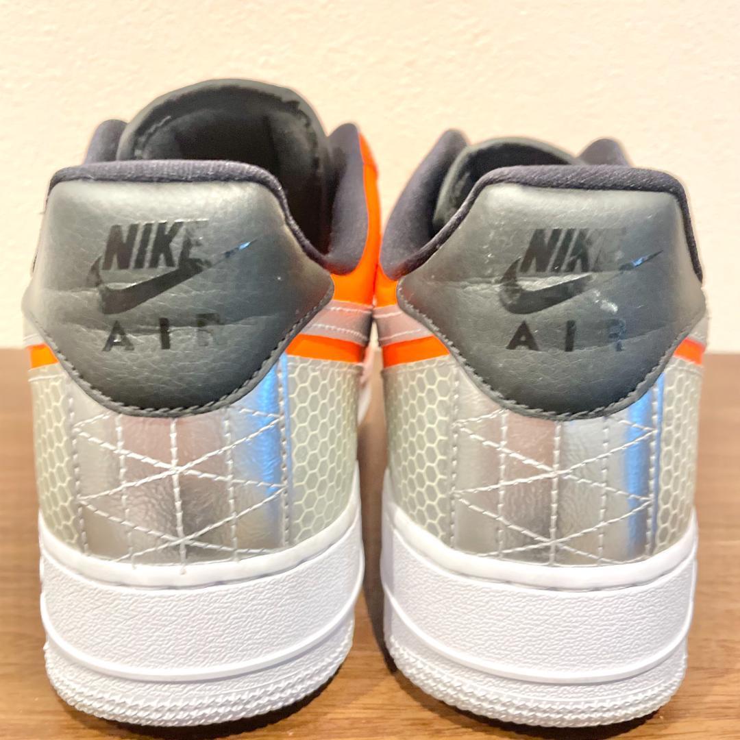 NIKE AIR FORCE 1 '07 LV8 1 3M エア フォース ワン スリーエム コラボ オレンジ CT2299-800 メンズ ローカットスニーカー 28cm_画像4