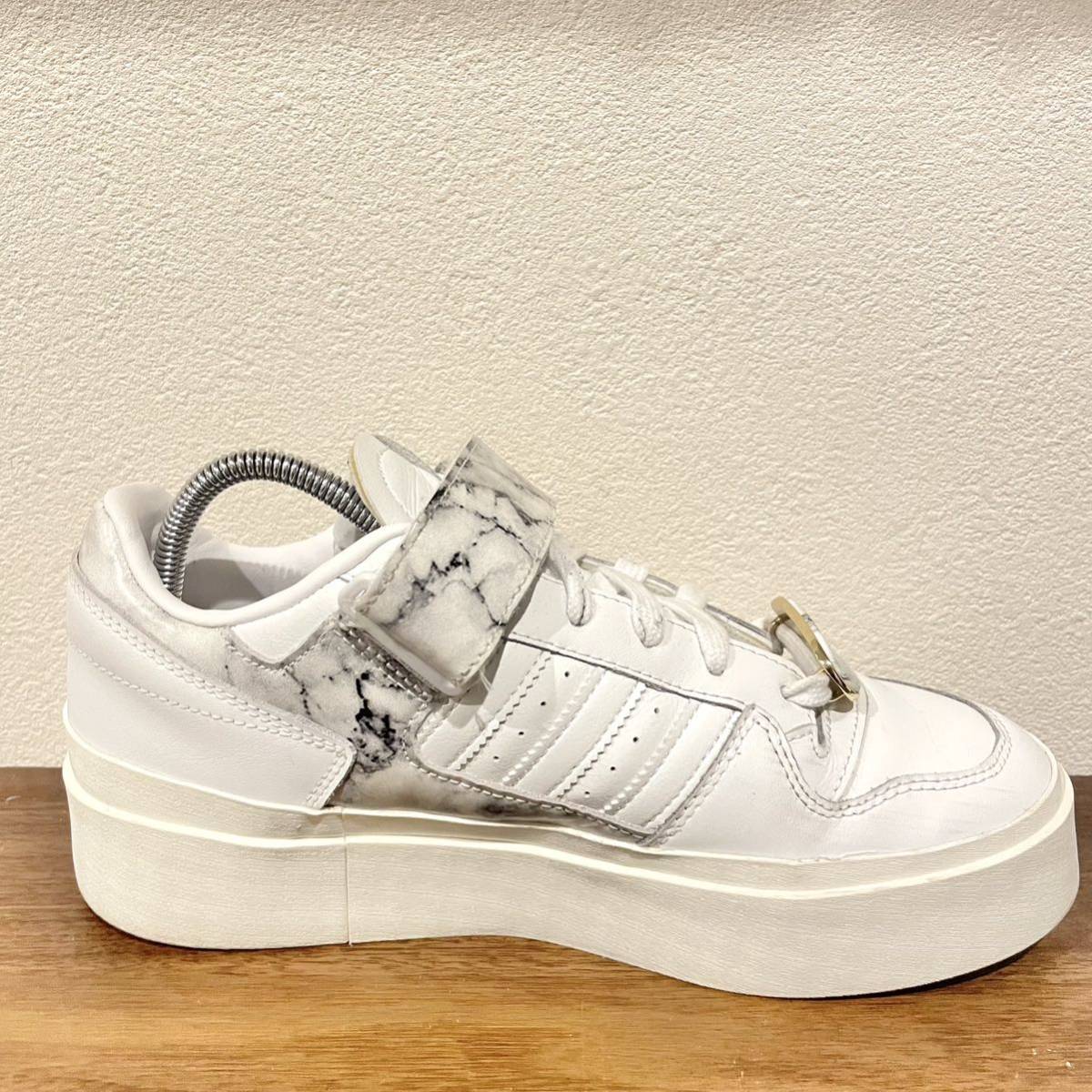 adidas FORUM BONEGA MARBLE アディダス フォーラム ボネガ マーブル 大理石 レディース GY1541 ローカットスニーカー 25cm_画像5