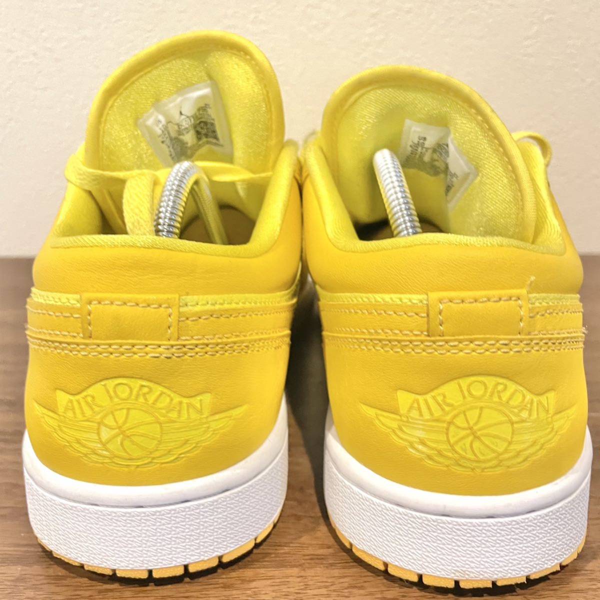 NIKE W AIR JORDAN 1 LOW SUNNY YELLOW ナイキ エア ジョーダン ワン ロー サニーイエロー DC0774-700 27cm_画像4