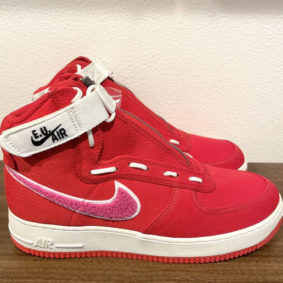 NIKE AIR FORCE 1 HIGH E.U ナイキ エア フォース ワン ハイ エモーショナリー・アンアべイラブル メンズ 新品未使用 28.5cm AV5840-600_画像3