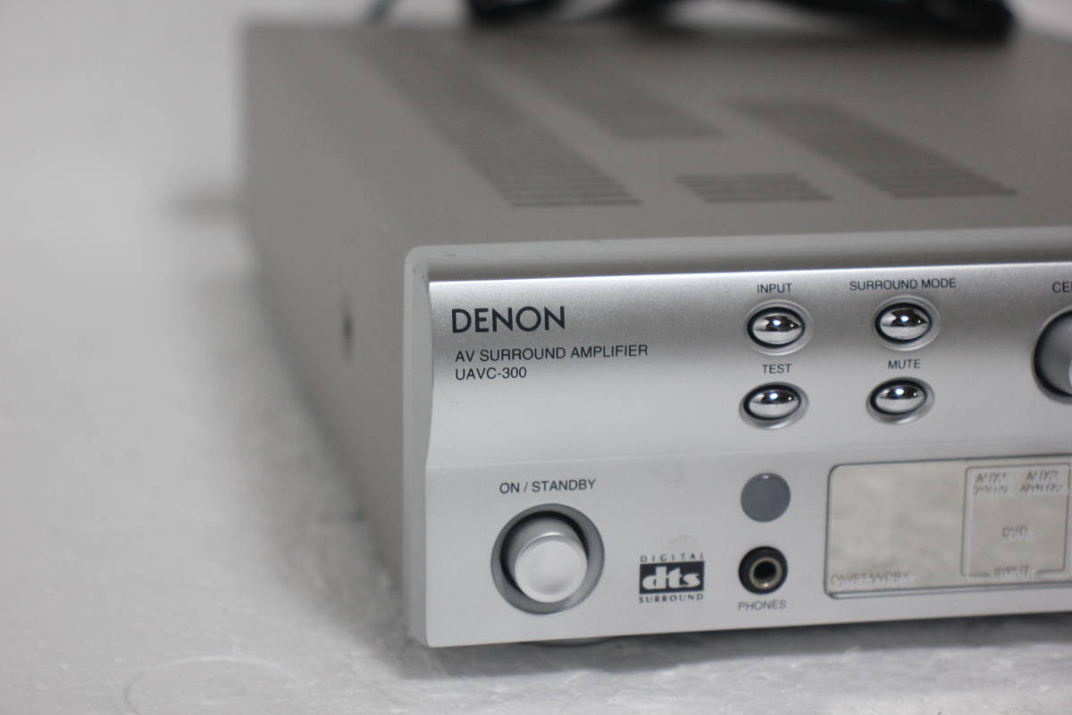 【ジャンク現状品渡し】DENON デノン UAVC-300　ホームシアター　通電まで_画像2