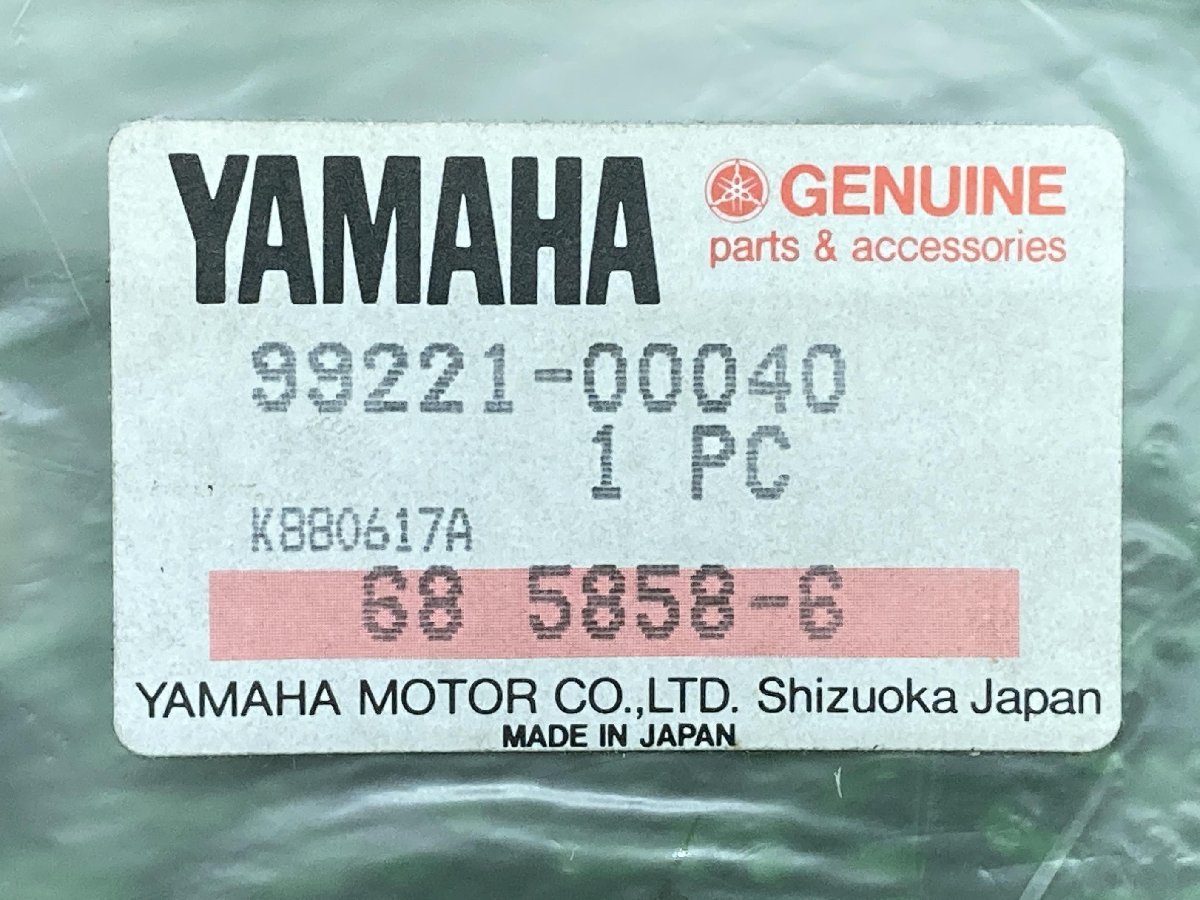 YZ125 フロントフォークエンブレム 在庫有 即納 ヤマハ 純正 新品 バイク 部品 在庫有り 即納可 99241-00160-00 車検 Genuine TZR250R_99221-00040