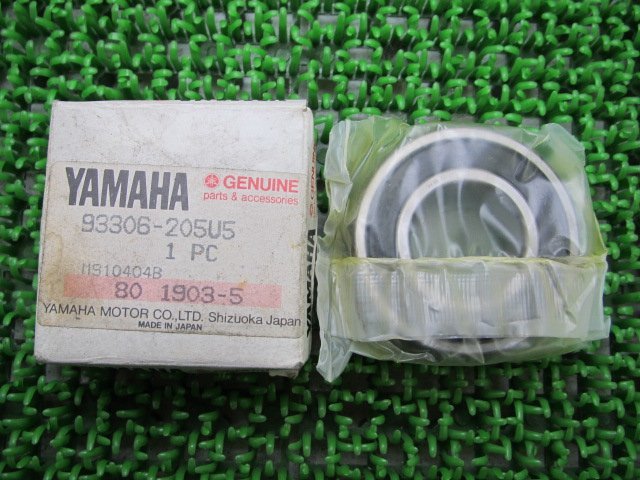  super jet bearing 93306-205U5 stock have immediate payment Yamaha original new goods bike parts unusual vehicle inspection "shaken" Genuine