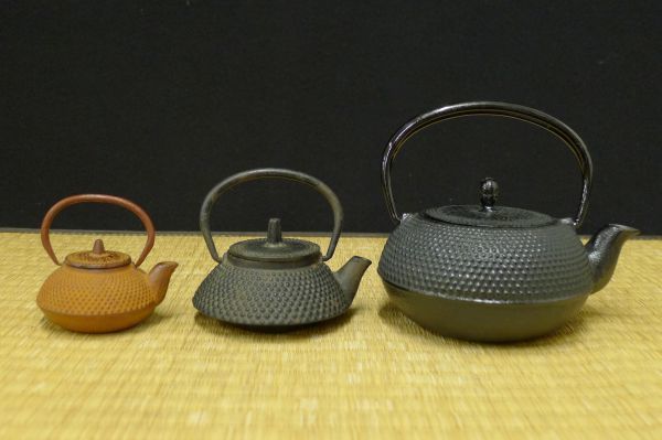 M077 鉄瓶まとめ 南部鉄器など 急須 茶道具 金属工芸/100_画像6