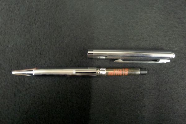 N347 美品 SHEAFFER シェーファー スクリュー式ボールペン シルバー色 アンティーク ヴィンテージ/60_画像7