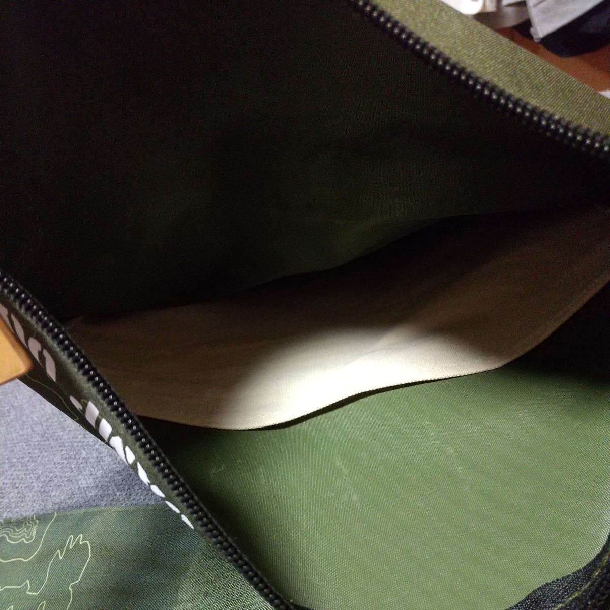  beautiful goods shoulder bag camp out khaki nylon shoulder raw .