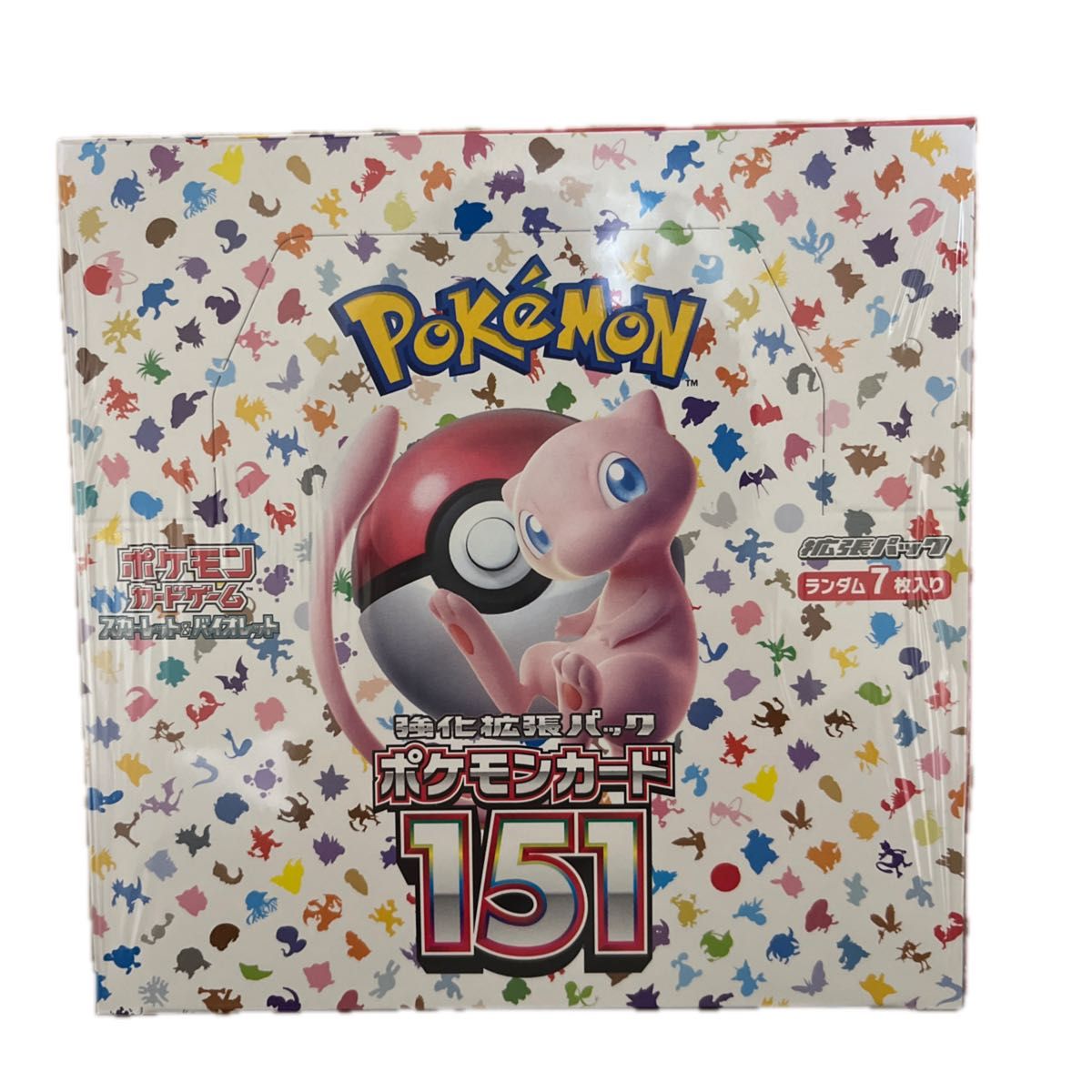 新品未開封】ポケモンカード 151 BOX シュリンク付 ポケカ 強化拡張