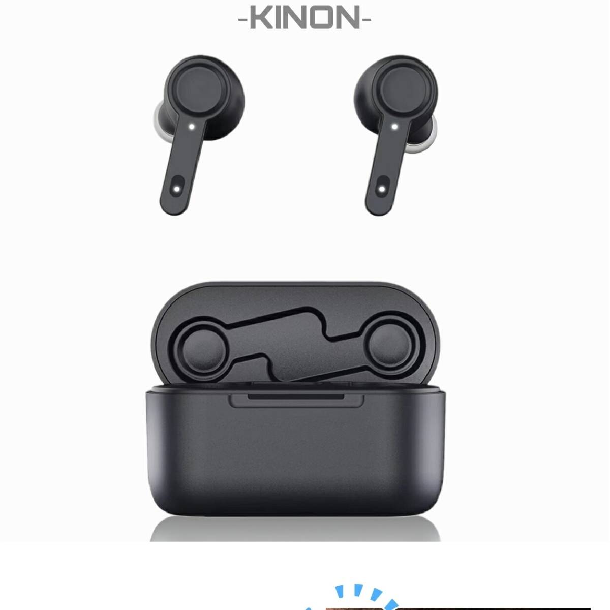 近音 集音器 デジタルイヤホン型 両耳 リモコン付き 軽量 ワイヤレス USB充電式 操作簡単 ブラック アイボリー おしゃれに音をキャッチ_画像9
