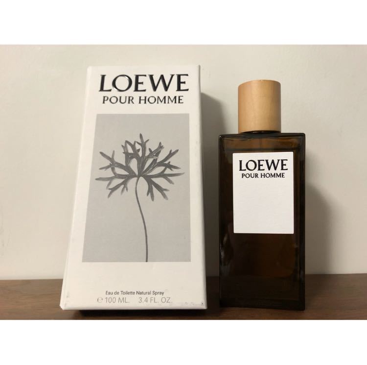  almost full turn LOEWE POUR HOMME 100ml Loewe perfume 