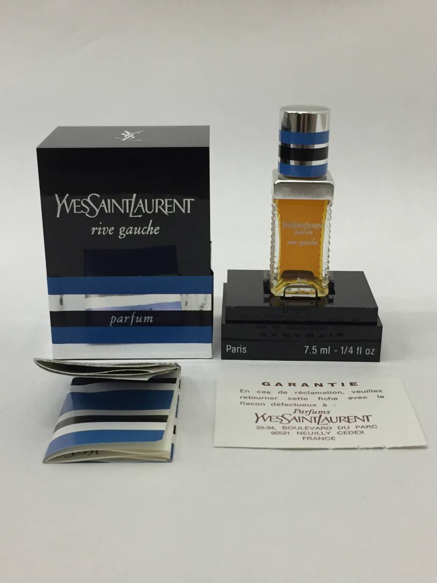 新品未使用！格安！イヴサンローラン rive gauche リヴゴーシュ PARFUM パルファム 香水 フレグランス 7.5ml_画像1