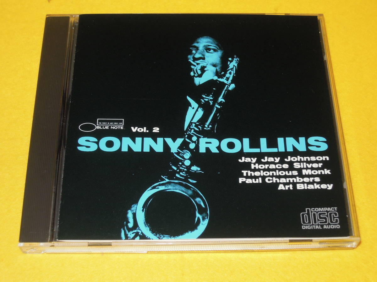 ソニー・ロリンズ CD SONNY ROLLINS VOL.2 VOLUME TWO BLUE NOTE ブルーノート_画像1