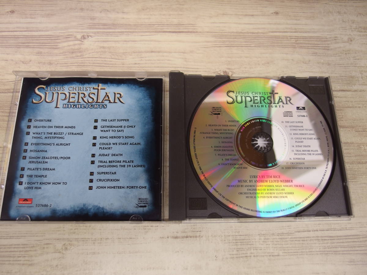 CD / Jesus Christ Superstar - Highlights / Joanna Ampil , Peter Gallagher 他 /『D23』/ 中古_画像4