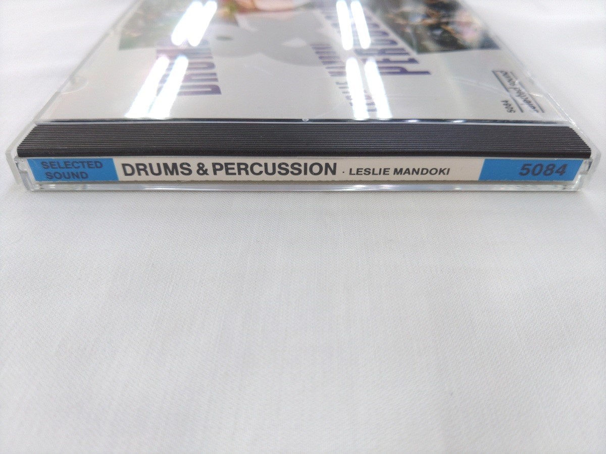 CD / DRUM & PERCUSSION / LESLIE MANDOKI /【H514】/ 中古_画像3