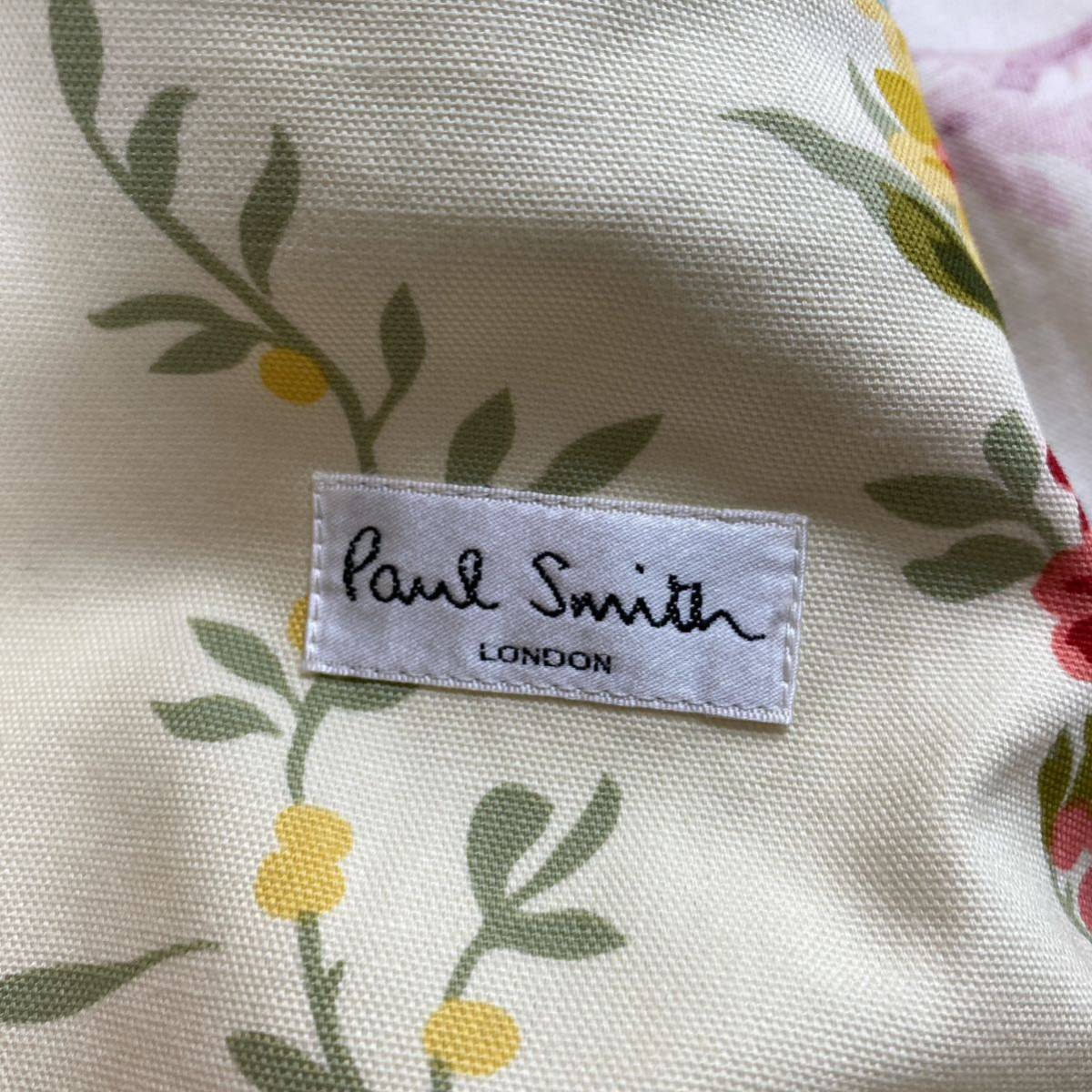 極美品 男の戦闘服 Paul Smith ポールスミス テーラードジャケット アンコン 花柄 総柄 ボタニカル ビジネスカジュアル フォーマル M_画像5