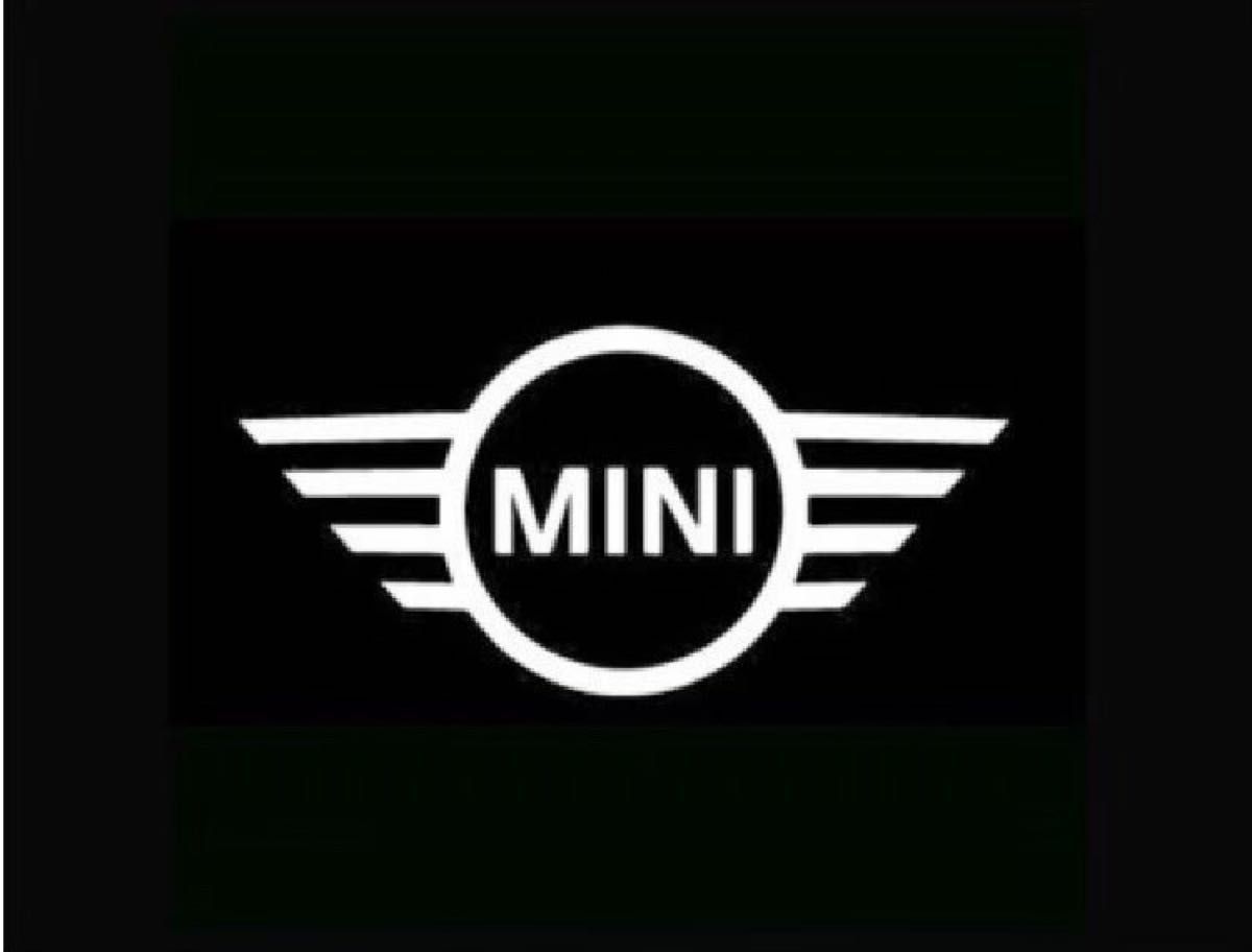 MINI　ミニクーパー    ウェルカムカーテシライト 2個　ドアランプ　 ミニ　ウェルカムライト　ランプ　おしゃれ　ロゴ　内装