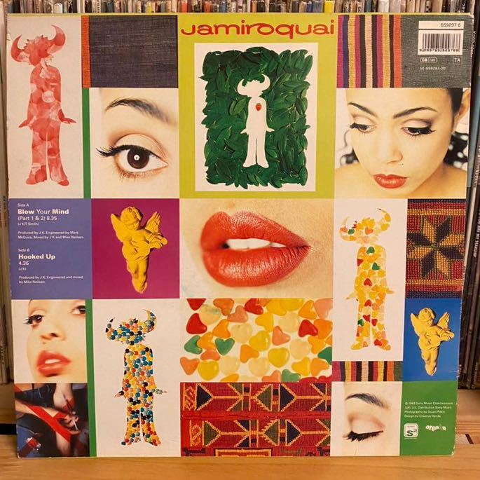 名曲　Jamiroquai「Blow Your Mind」LP（12インチ）/Sony Soho Square(659297 6)/ジャミロクワイ UKオリジナル　jazzy UK SOUL
