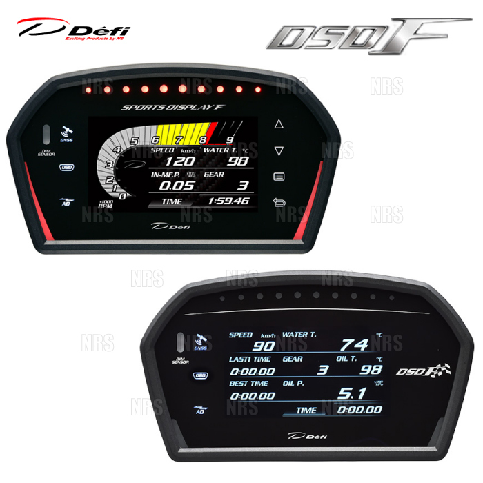 Defi Defi Sports Display F sport display ef(DSDF) multiple display / vehicle speed / boost / octopus / oil pressure / water temperature / oil temperature other (DF15903