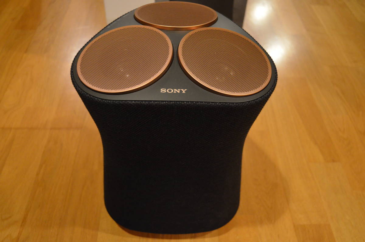 送料無料 2022年11月新品購入 美品 SONY Bluetoothスピーカー 「SRS-RA5000 360 Reality Audio ワイヤレススピーカー Wi-Fi対応」_画像7
