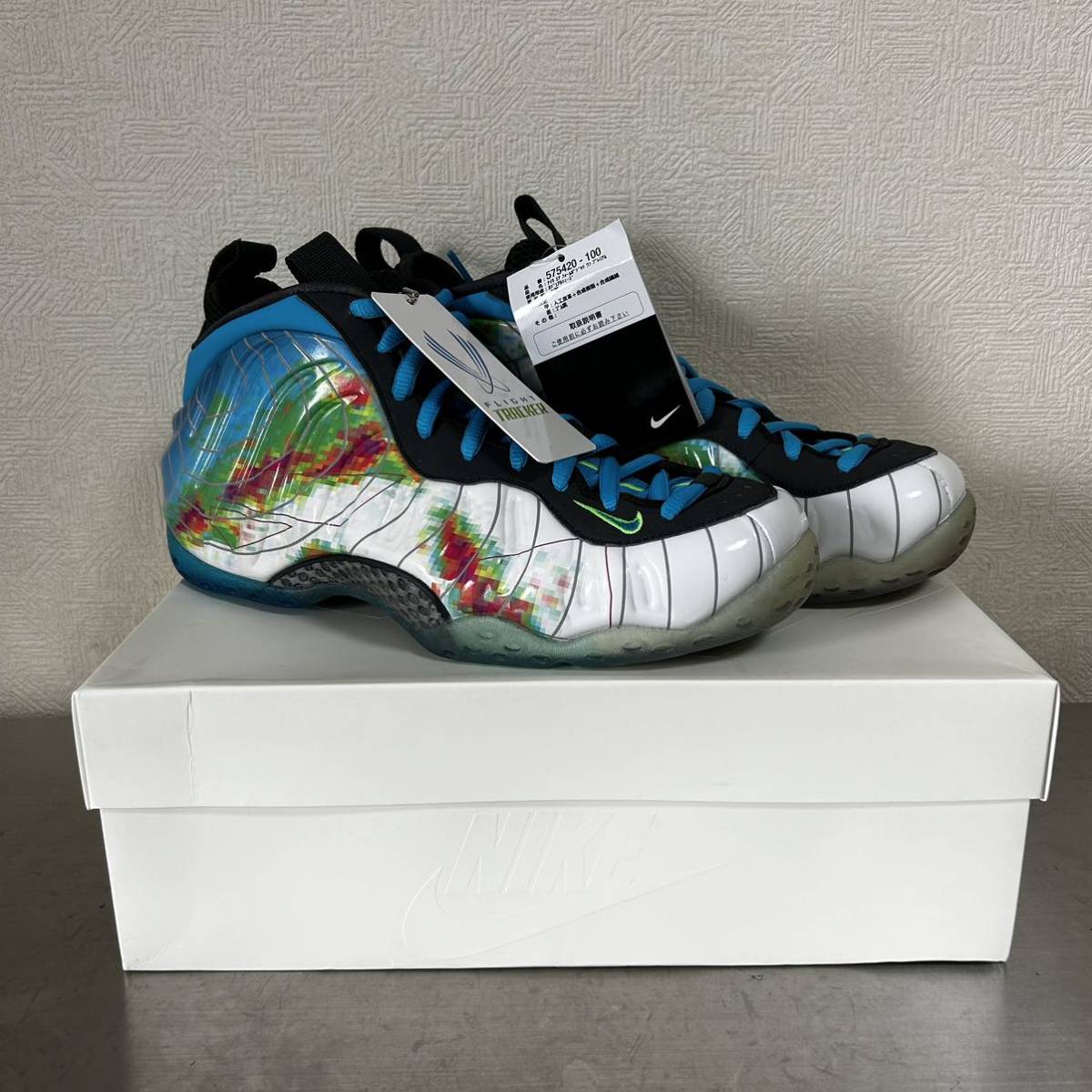 未使用 NIKE AIR FOAMPOSITE ONE WEATERMAN ナイキ エア フォームポジット ワン ウェザーマン