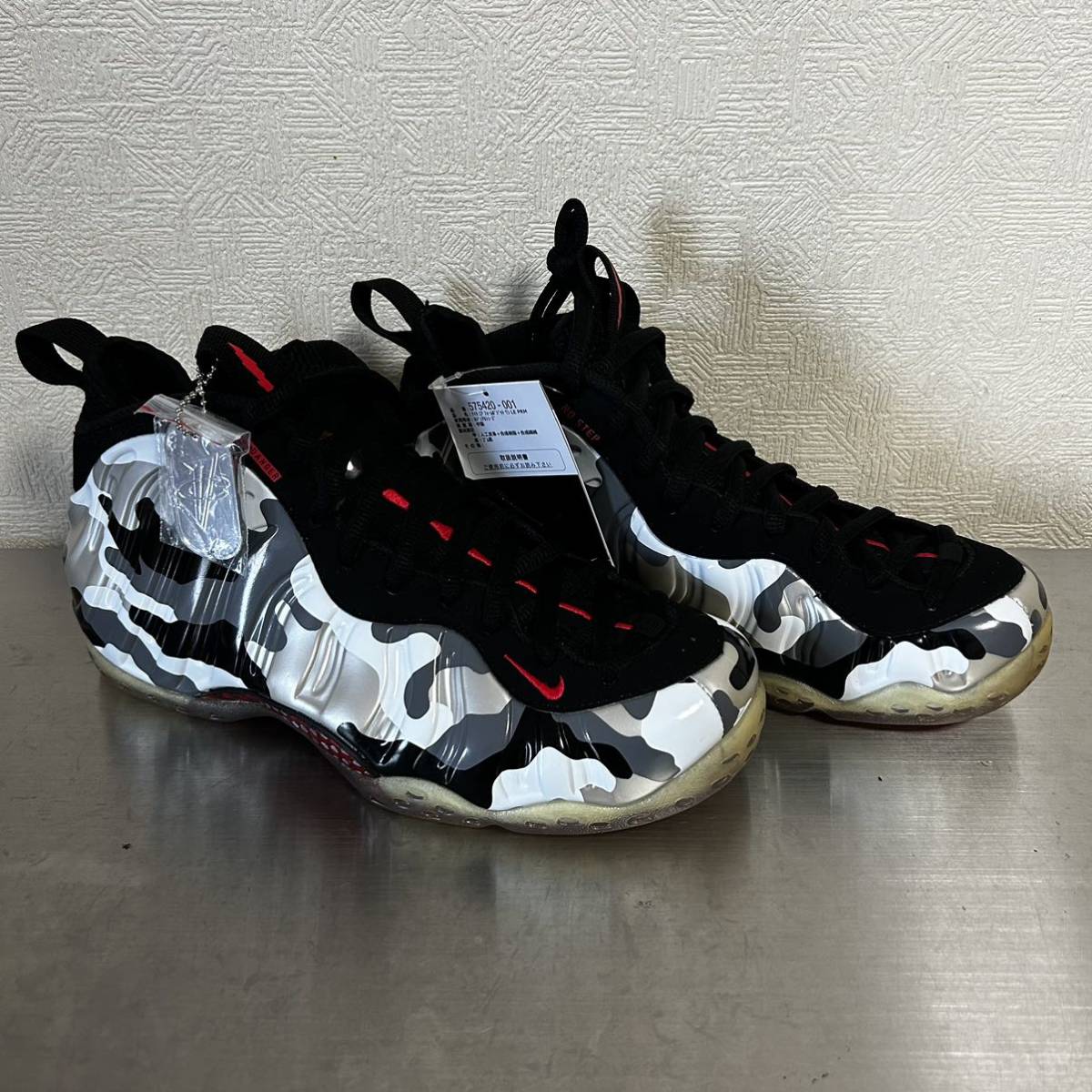 未使用 NIKE AIR FOAMPOSITE ONE FIGHTER JET ナイキ エア フォームポジット ワン ファイター ジェット