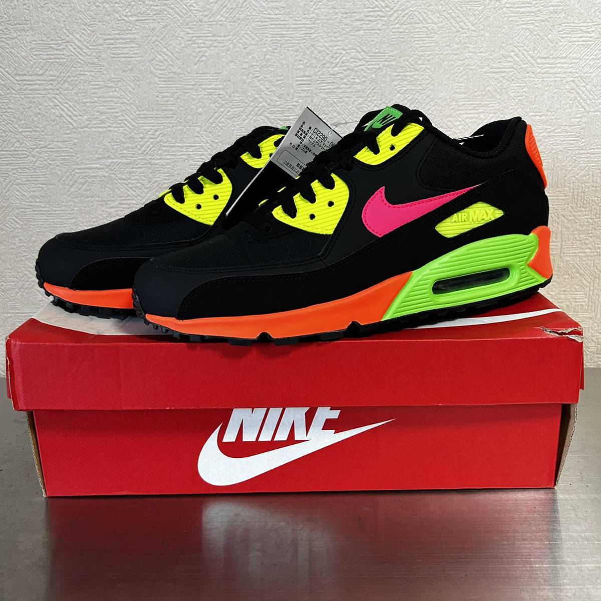 未使用 NIKE AIR MAX 90 TOKYO NEON ナイキ エアマックス トウキョウ トウキョー ネオン