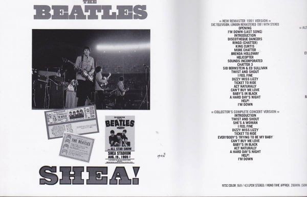 ビートルズ 1965 (The Beatles) Blu-Ray/ SHEA! HMC BLU-RAY_画像3