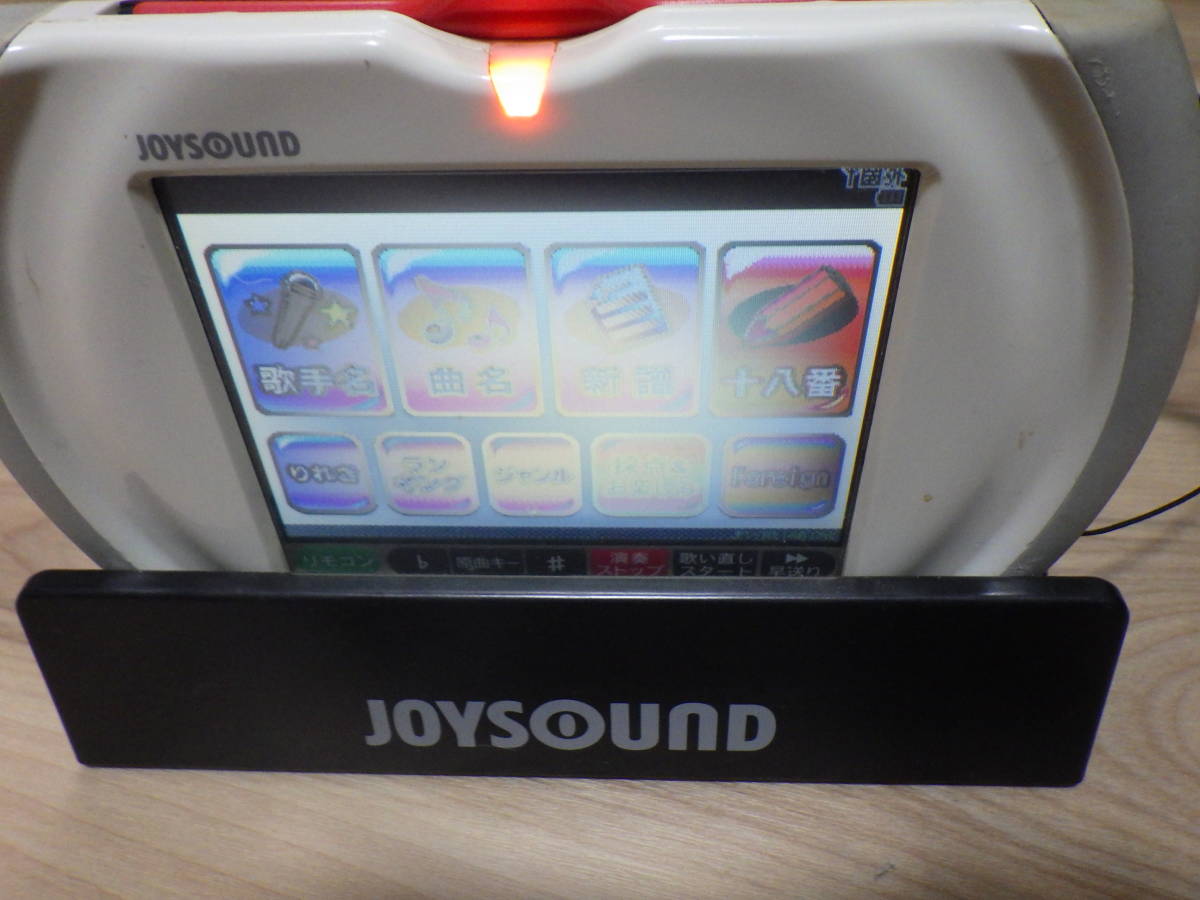 JOYSOUND XJ-60 カラオケ装置　デンモク付き_画像2